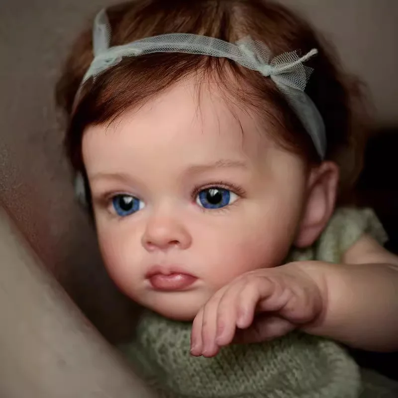 Muñeca Reborn realista – Muñeca Bebé Realista Bañable de 60 cm