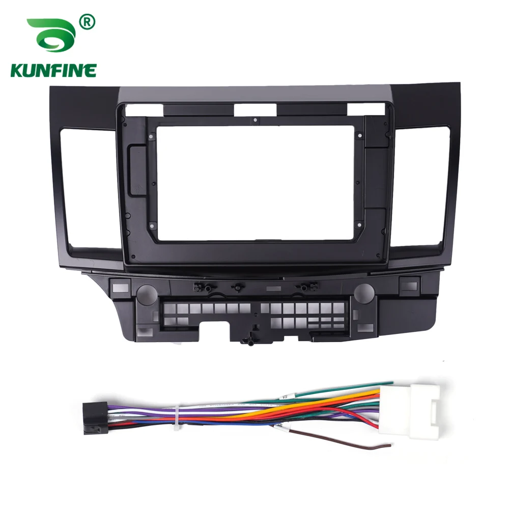 Car GPS Navigation Stereo For Mitsubishi Lancer 2006-2018 Radio Fascias Panel Frame Fit 2Din 10 inch In Dash headunit screen