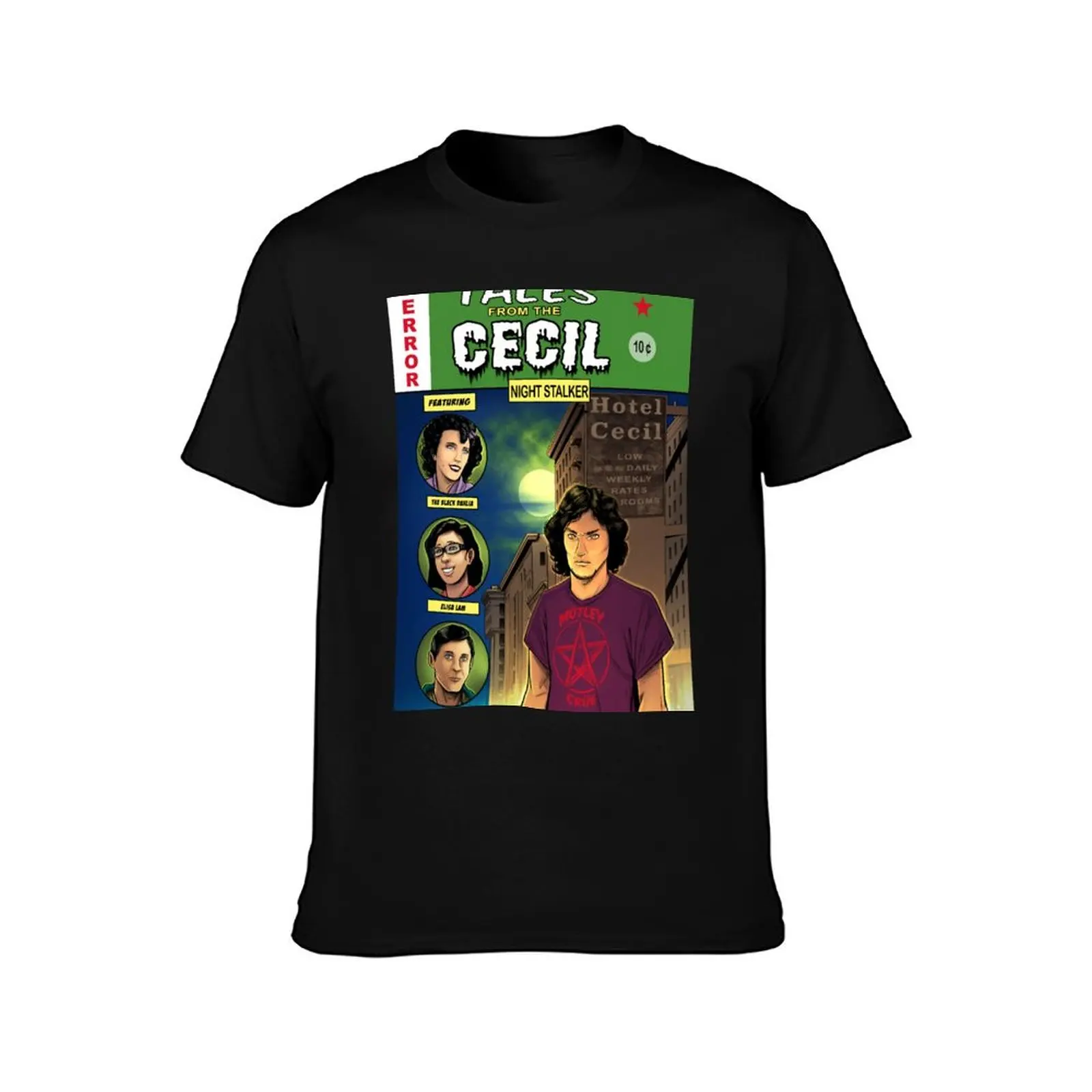 Cecil Hotel T-Shirt UV Protection Outdoor Tee Shirt T-Shirt