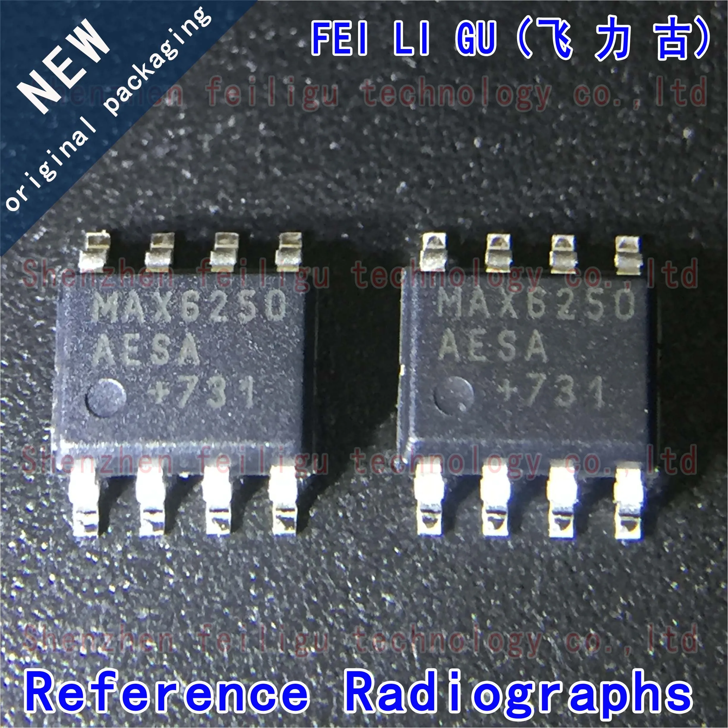 1~30PCS 100% New original MAX6250AESA+T MAX6250AESA MAX6250 Package:SOP8 Voltage Reference Chip