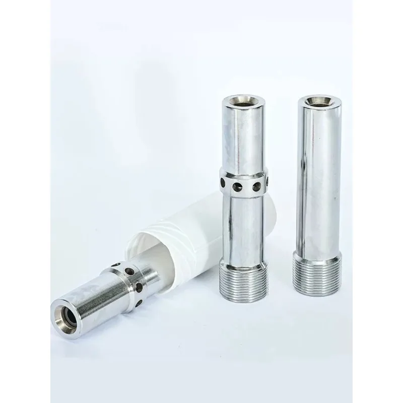 Boron Carbide Sandblasting Gun Nozzle Single Dual Air‑Inlet Blasting Machine Replacement Gun Head