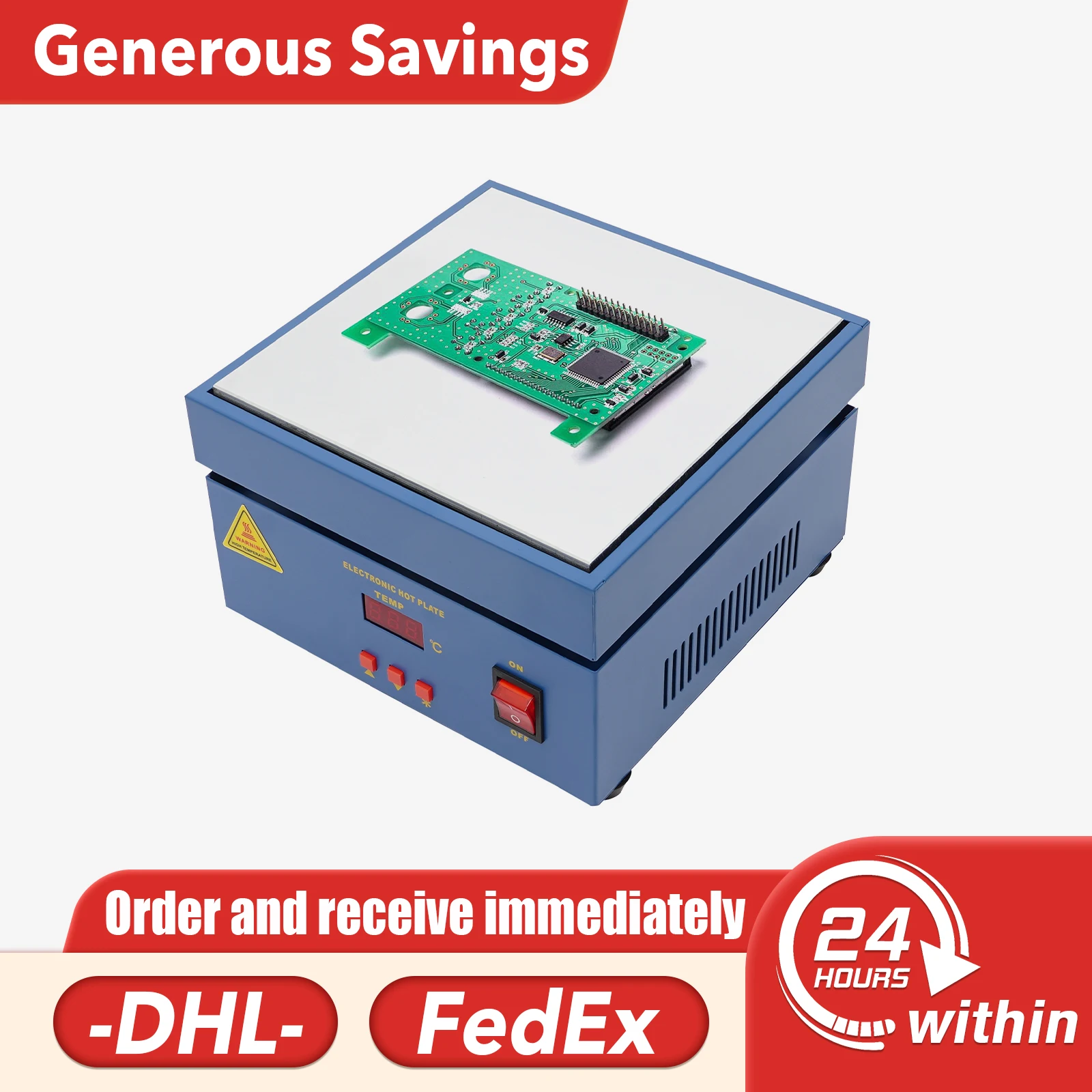 800W Digital Prehea…