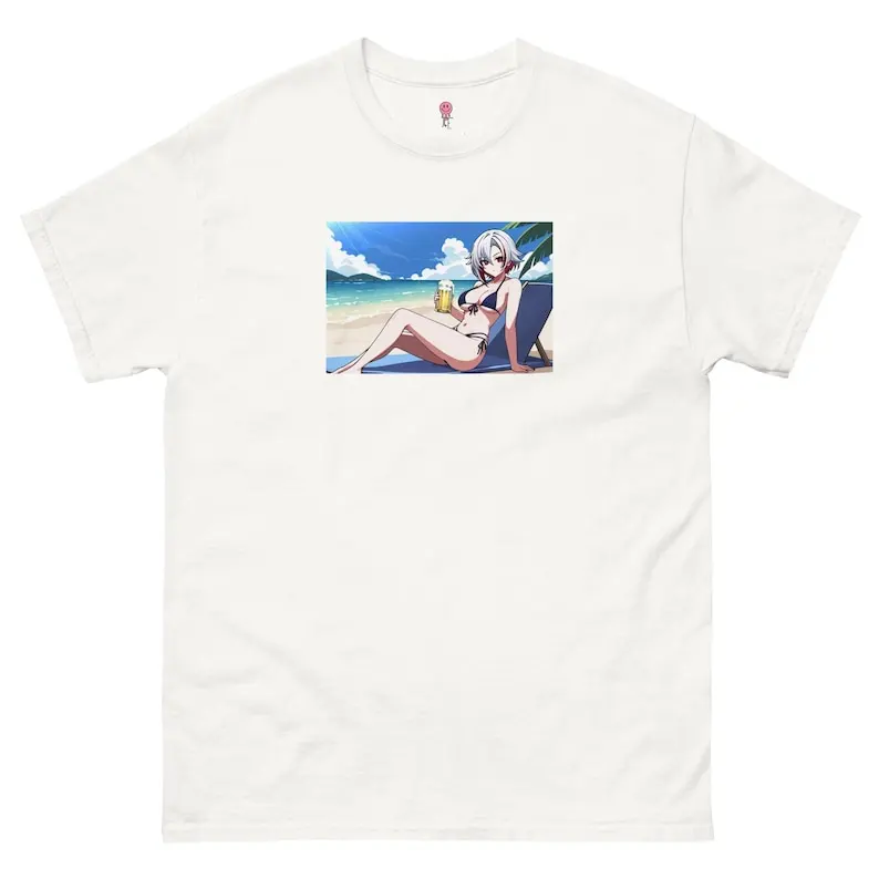 

Unisex Summer & Beer Arlecchino Bikini T Shirt