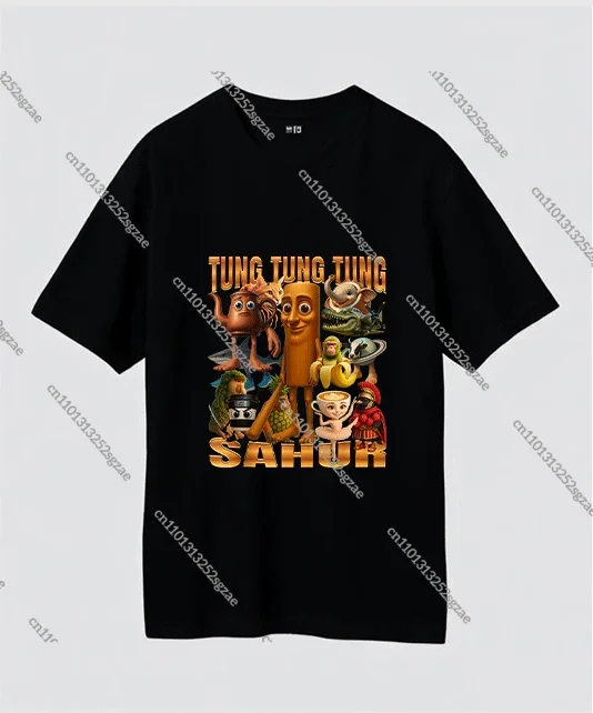 

2025 New Brainrot Italien Humorous Boys Girls Tshirt: Round Neck Short Sleeve Cotton Funny Tee - Graphic Design Pure Cotton