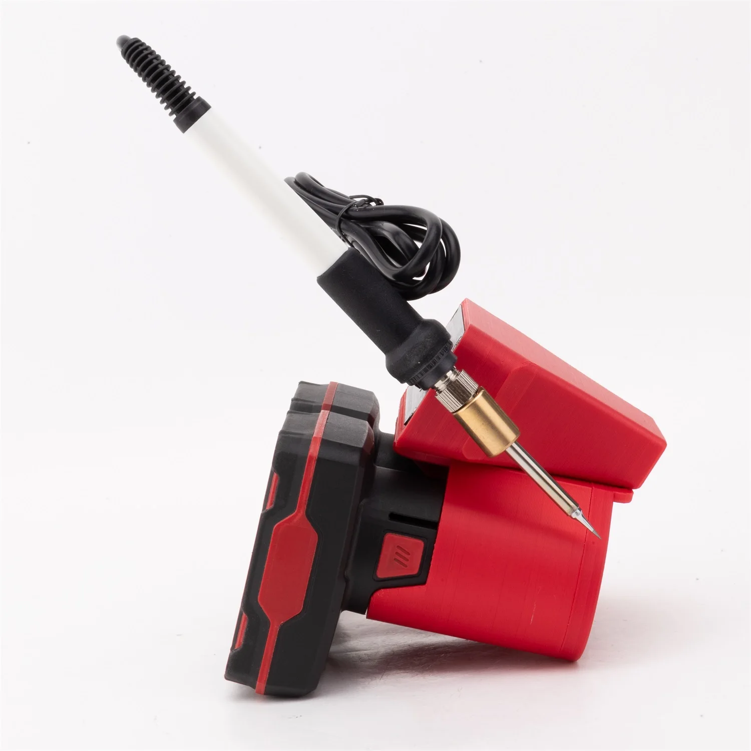 

T12 For PARKSIDE X12V Li-ion Battery Portable OLED Digital Cordless Soldering Station Soldering Iron Repairs and DIY Electronics