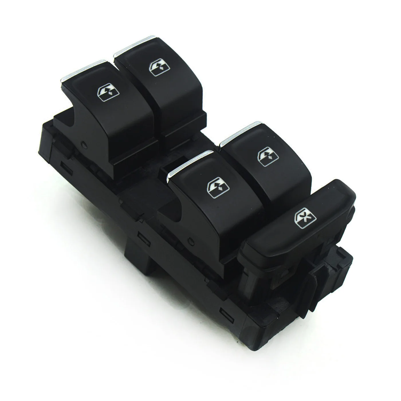 Botón de control del interruptor maestro de elevalunas eléctrico compatible con Volkswagen VW Polo Derby Vento Audi A1 Seat Ateca 5G0959857G 5G0 959 857 G