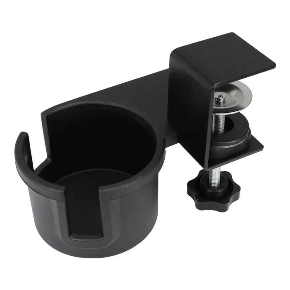 

Under-Desk Cup Holder 180 Degree Rotating Anti-Spill Sturdy Adjustable Clip Design Mug Holder Home Supplies