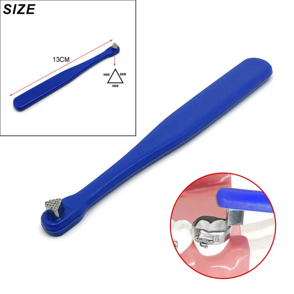 Dentária ortodôntico Molar banda, bandas empurrador, mordida vara, assento serrilhada ponta, instrumento manual, autoclavável