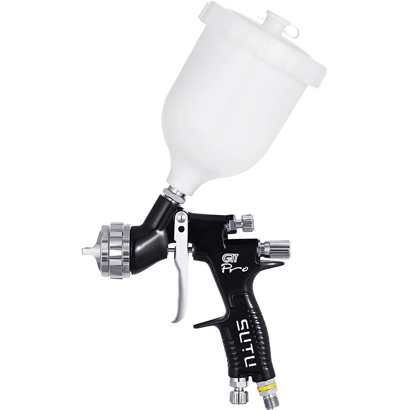 SUTU High Quality Spray Gun GLT Pro  1.3/1.8MM Nozzle Automotive Repair Spray Gun Oil/Water Paint Pneumatic Tools