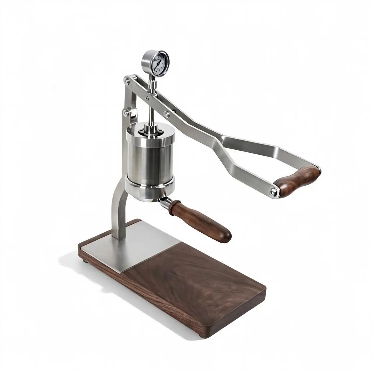 Manual Lever Espresso Coffee Machine Full Stainless Steel Body Manual Pressure Control Coffee Maker