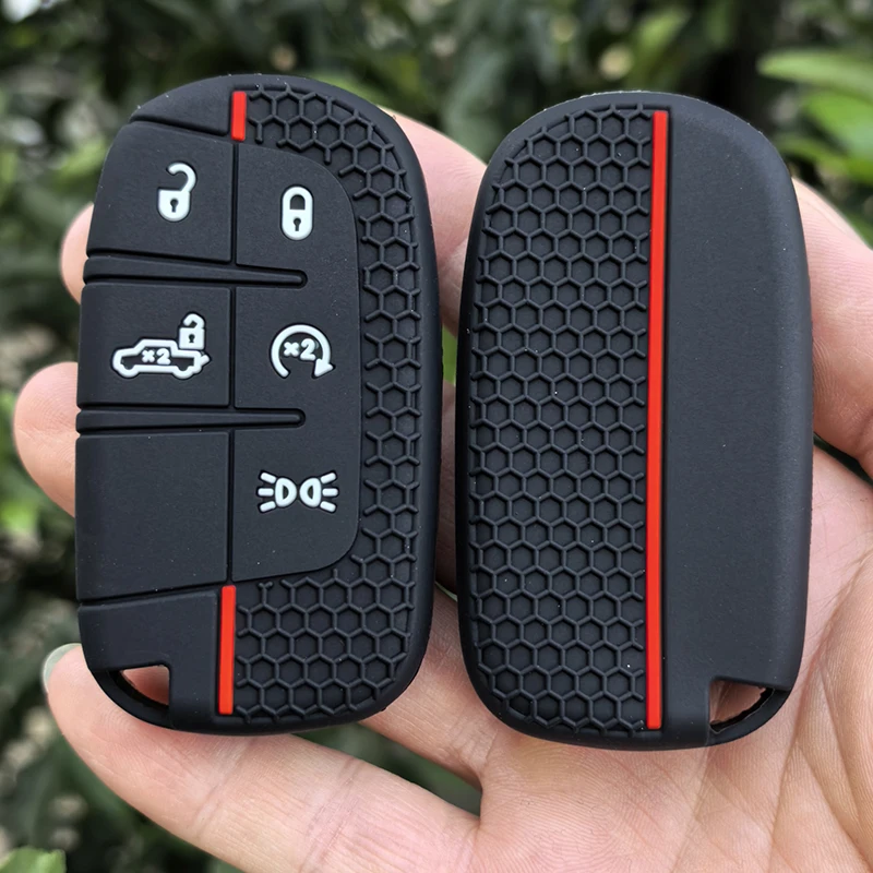 Schlüsselhülle für Jeep Cherokee Compass S Renegade Grand Commander für Dodge Journey Challenger Jcuv Charger für Chrysler 300C Cover