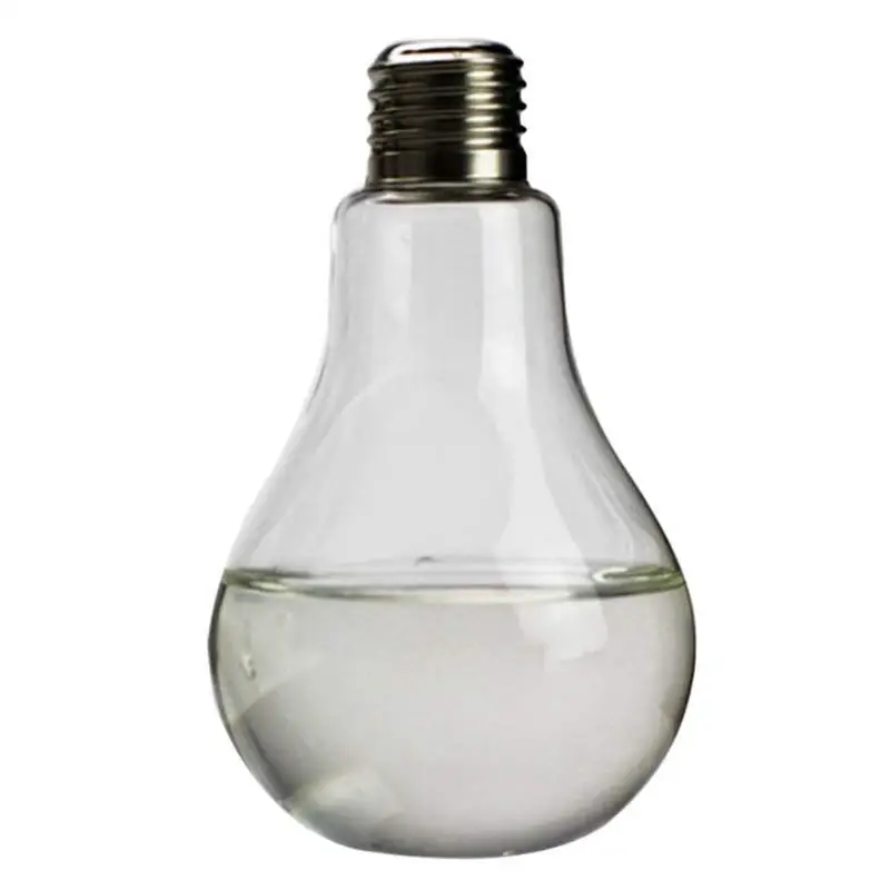 Transparent Glass Bulb Shape Table Vase For Plants Flowers Home Garden Wedding Decoration