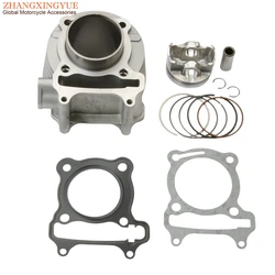 Scooter 160cc 59mm G5 Big Bore Cylinder Kit For Kymco Like 150i Racing 150cc 12100-LEB1-90B LFE2 Pin 15mm