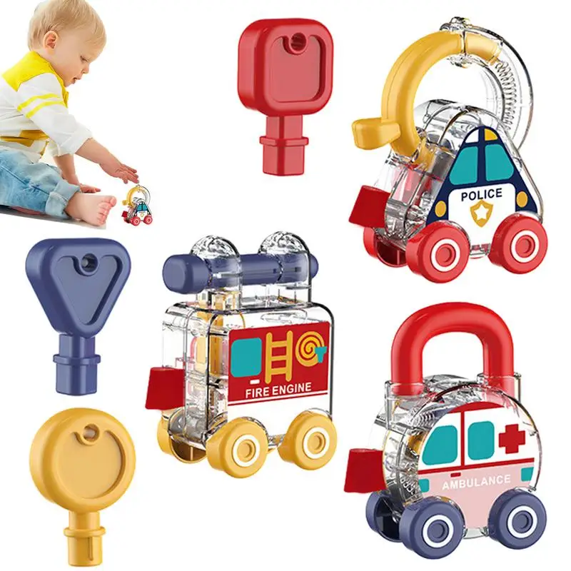 Kids Unlocking Key Toy Small Padlock For Kids Learning Basic Skills Locks With Keys Montessori Educational Unlocking Toys Games