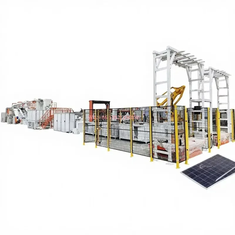 wmwmnu Solar Photovoltaic Panel Recycling Machine Line Metal Separation System for Bifacial Monofacial Panels