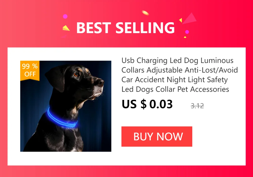Led Usb Dog Collar Pet Dog Night Luminous Charge Collar Led Night Safety Flashing Glow Dog Loss Prevention Collar Pet Accessorie