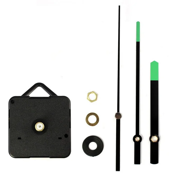 Diy Quartz Clock Movement Mechanism Watch Motor Replacement Short Shaft Hanger Silent Sweep Repair Part For Wall Clock Handcraft