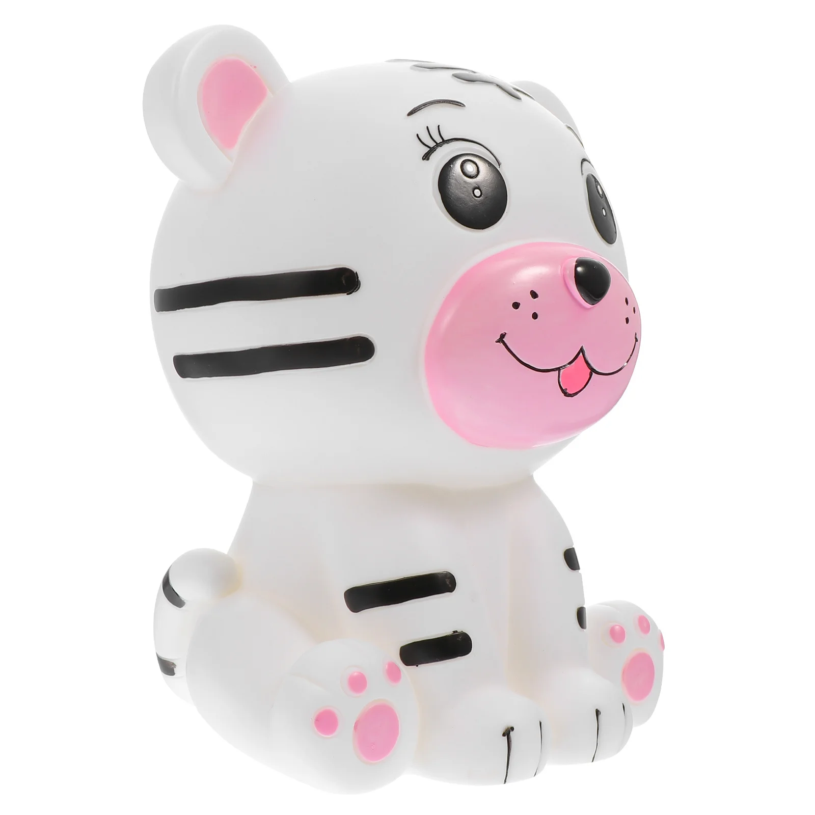 

1Pcs Delicate Tiger Shaped Money Box Practical Home Decor Longlasting Use Creative Coin Storage Jar Tiger Shape Coin Bank