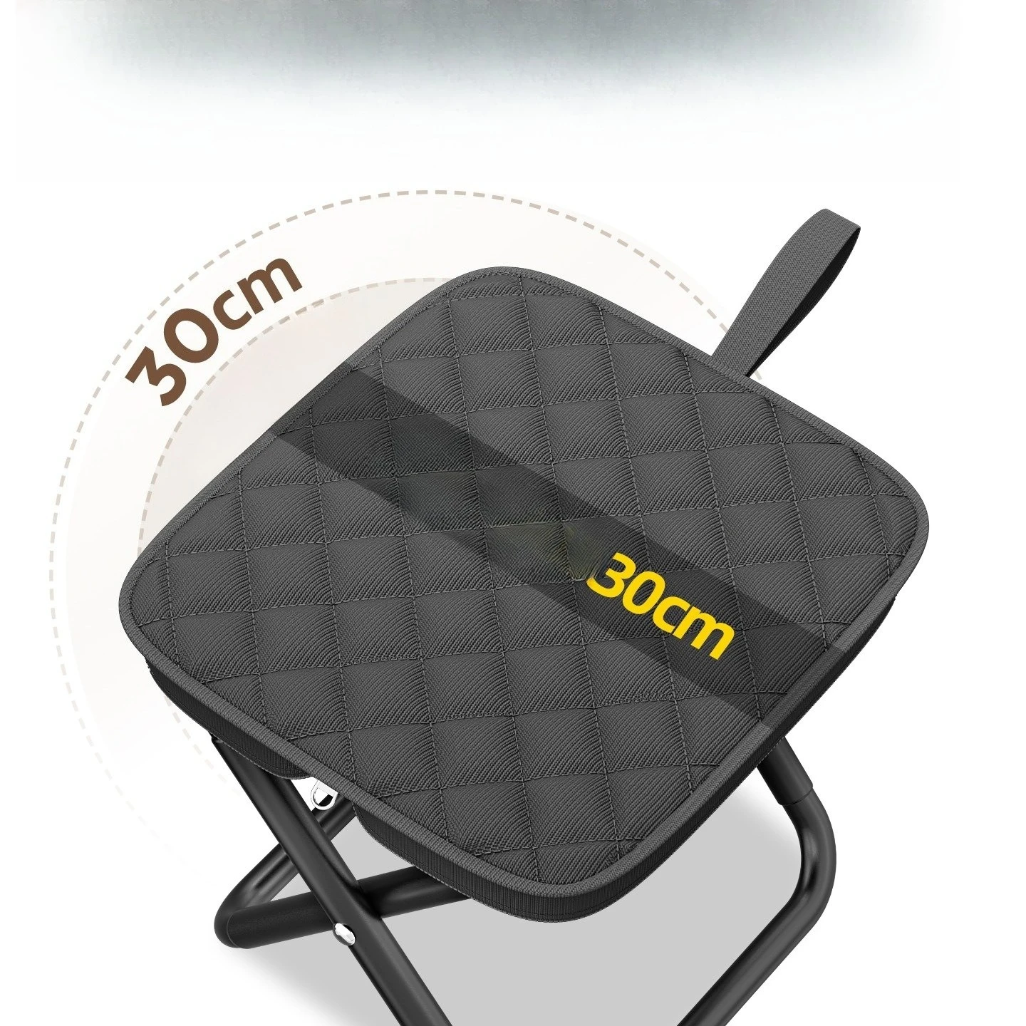 

Портативный складной стул для улицы, легкий походный стул, мини-складной стул для путешествий, рыбалки, пикника, пляжа, с 5-слойной мягкой подкладкой