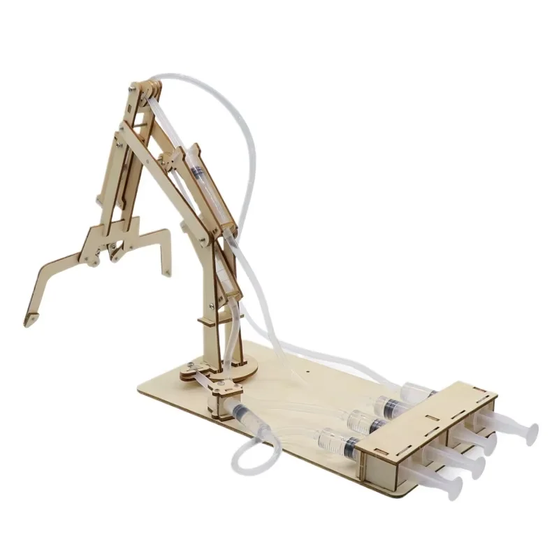 Hydraulische mechanische tang DIY Student Technologie Kleine productie Wetenschap en educatief speelgoed Model Wetenschapsexperiment Speelgoed