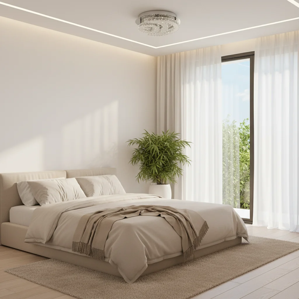 

Ceiling Lamp,Modern Moon Shape LED Ceiling Light,110V Modern LED Ceiling Light Fixture,for Bedroom Living Room
