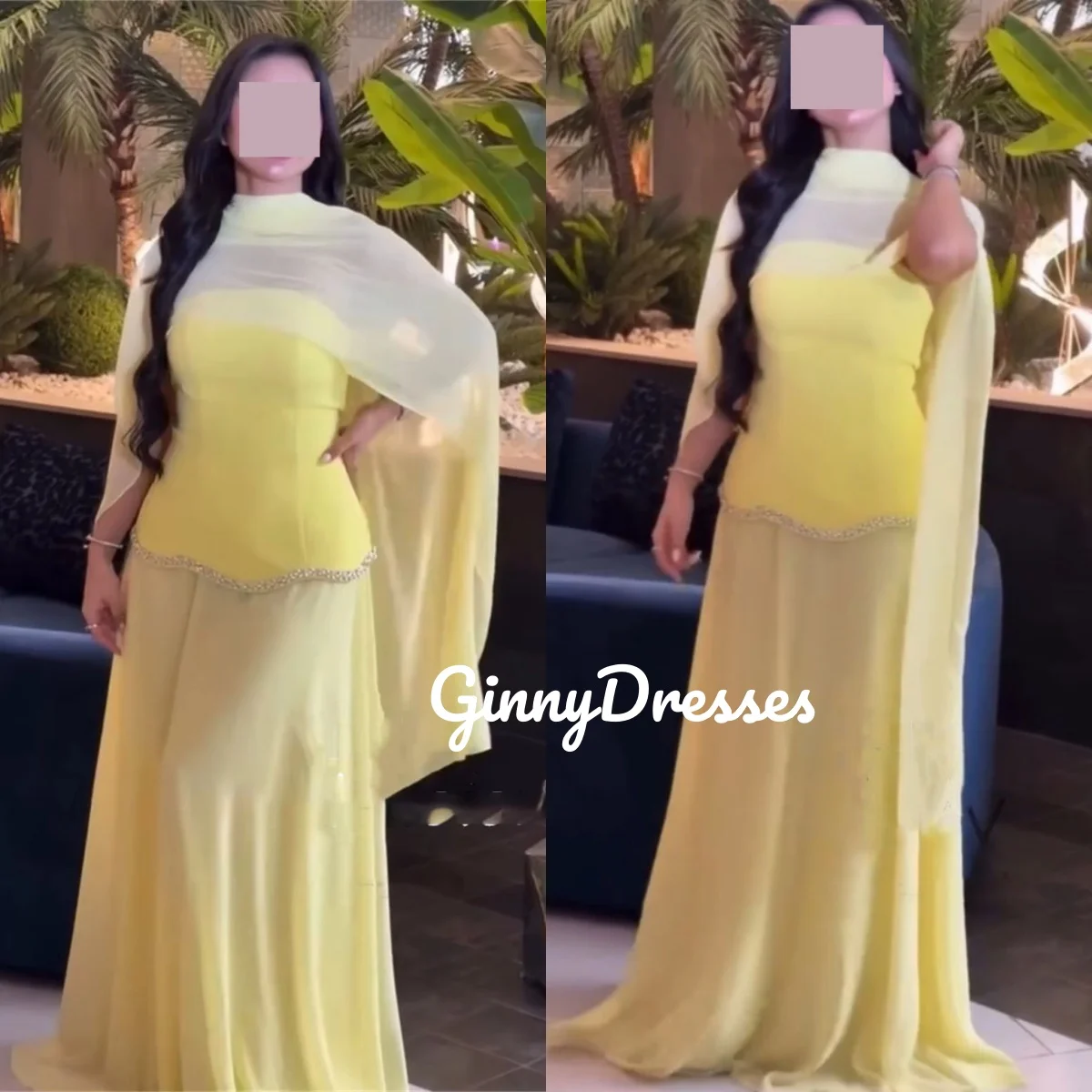 Dubai Personalizza Abiti da sera di lusso A-Line senza spalline pavimento-lunghezza Abito per party di matrimonio Liste Cinghie ad aletta Abiti per speciali