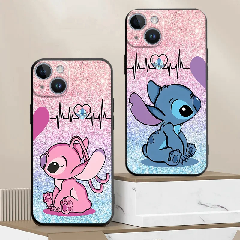 Disney Mickey Minnie Stitch Cover Phone Case for Goolge Pixel 6 Pro 6a 7 Pro 7a 8 Pro 8a Soft Silicone TPU Shell