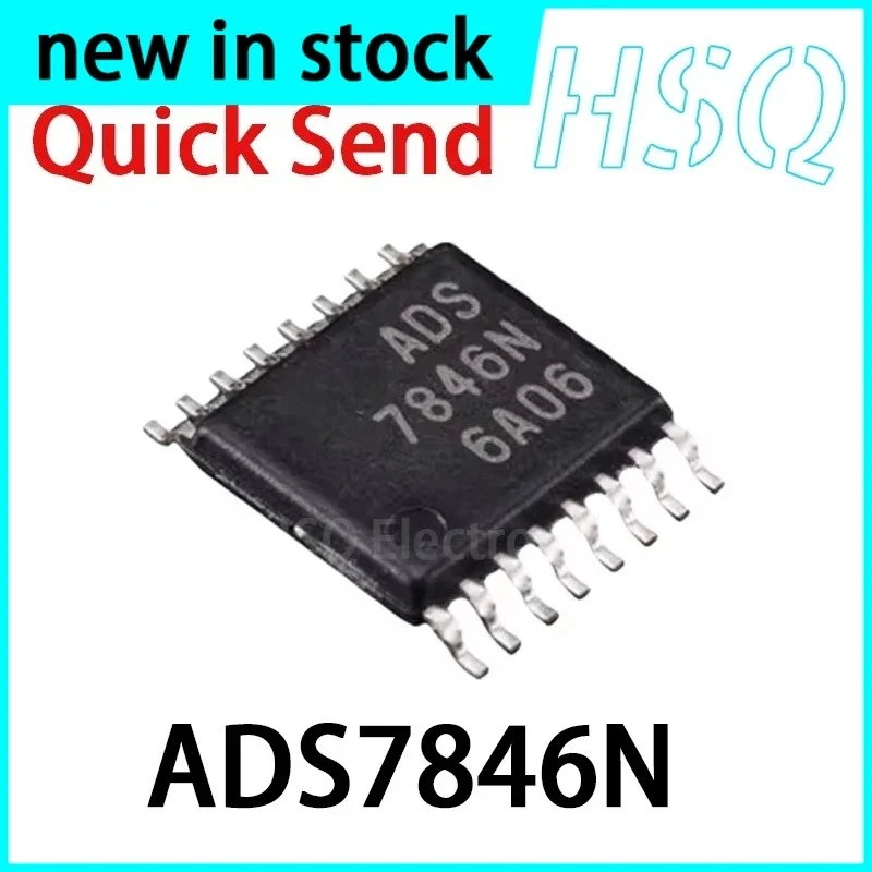 1PCS ADS7846N ADS7846 TSSOP16 Touch Screen Controller 12 Bit Analog-to-digital Converter Chip New