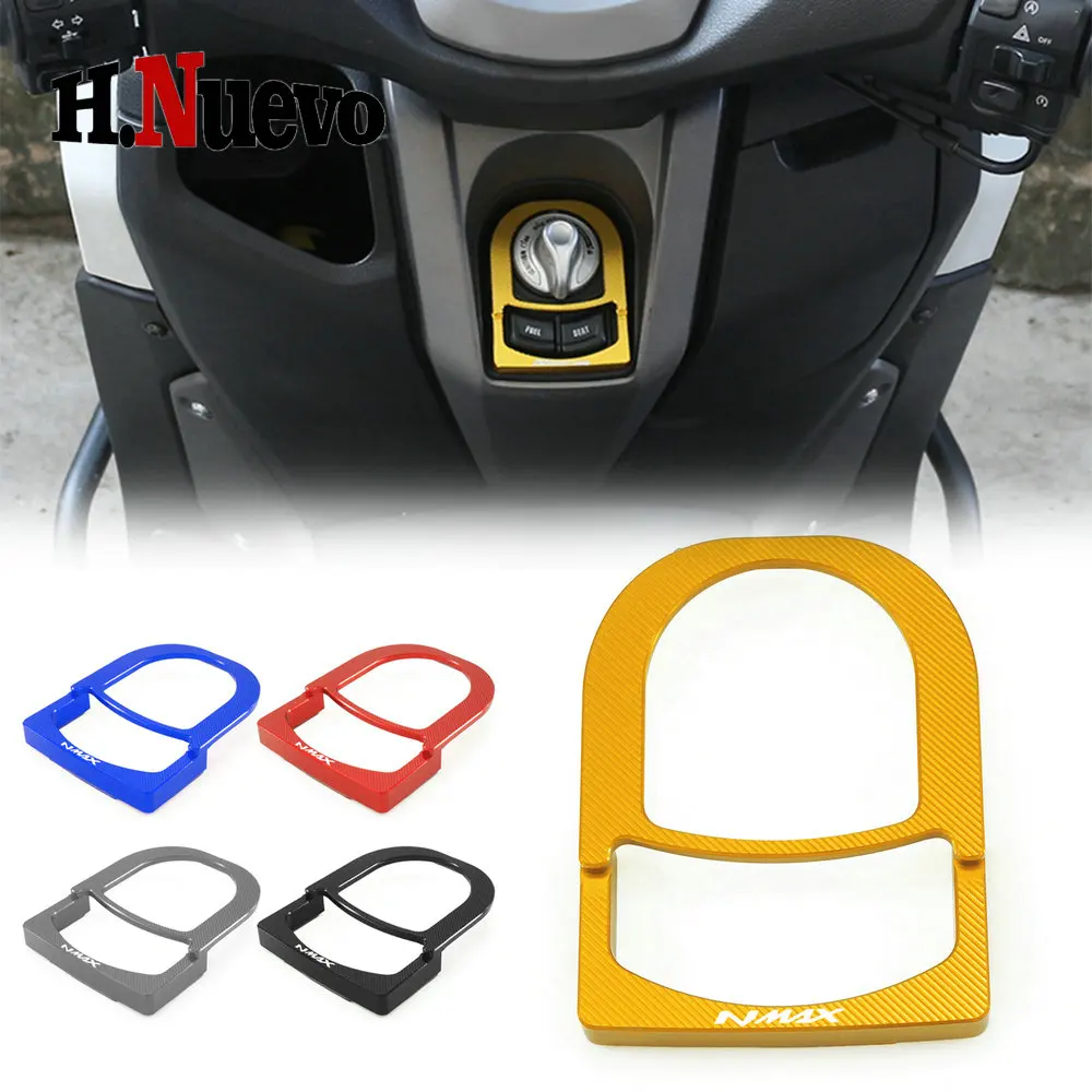 For Yamaha NMAX155 NMAX125 2020-2023 Motorcycle Electric Door Lock Dashboard Instrument Frame Cover Trim Accessories NMAX 155