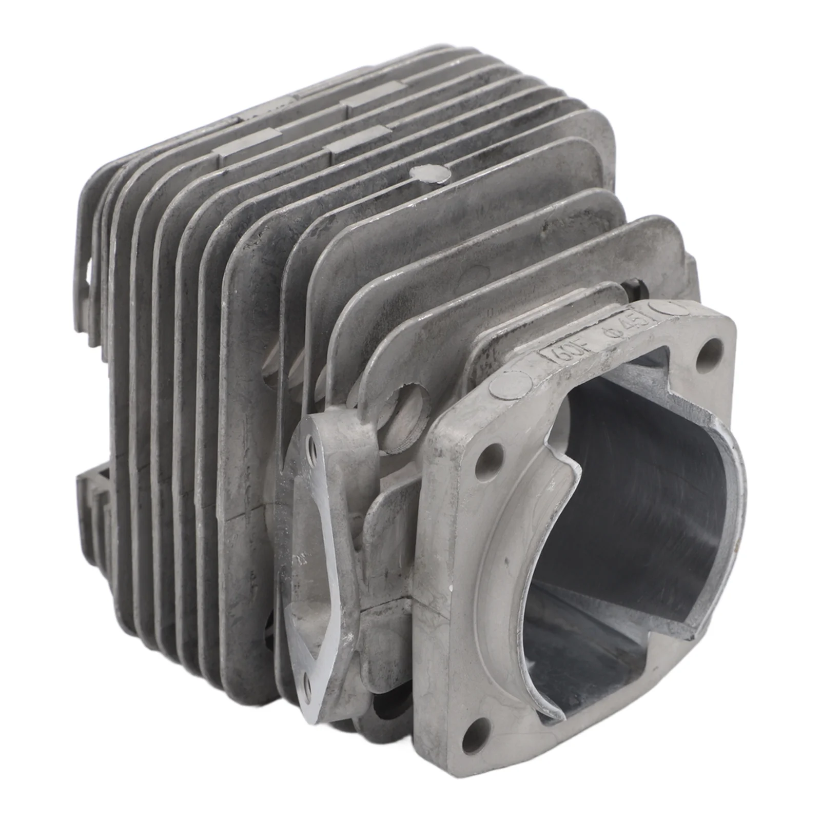 Chainsaw Engine Cylinder and For Piston Set 44/45mm for 52cc 58cc Two-Stroke Models with Full Gasket and Ring Package