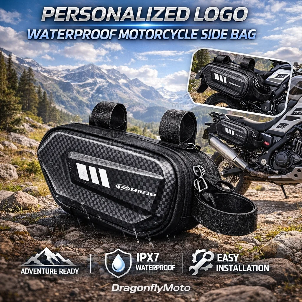 

For RIEJU AVENTURA 500 500I 125 Aventura 125 500 Motorcycle Side Bag Personalized Logo Waterproof Hard Shell Saddlebag