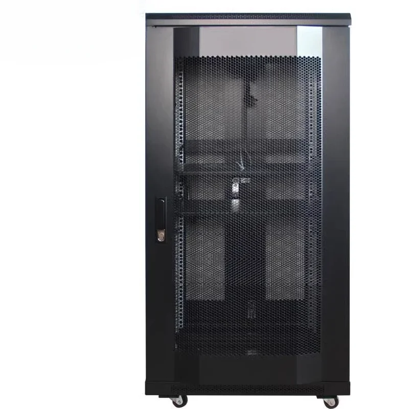 1 meter 20U height 600 width 600 depth 18U back door double open 19 inches monitoring weak current network server cabinet