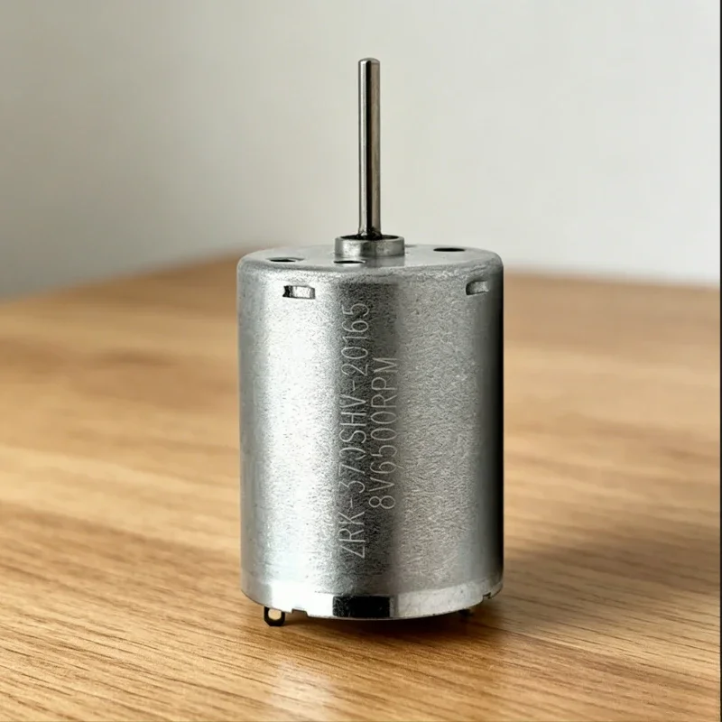 RK-370SH-20165 DC 3V-12V 9500RPM  370 Round Spindle Motor with Long Shaft  DIY Hobby Toy Model