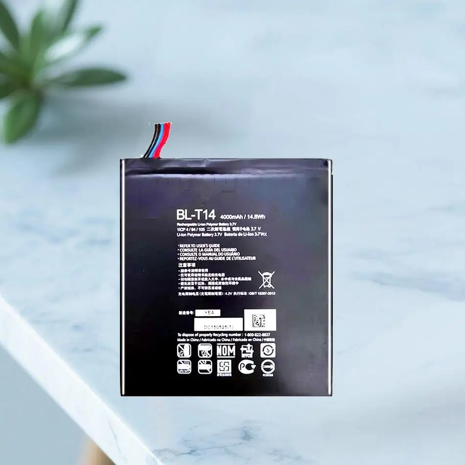 

BL-T14 For LG G Pad F V480 V495 V496 V490 Gpad 4000Mah Tablet Battery High Capacity