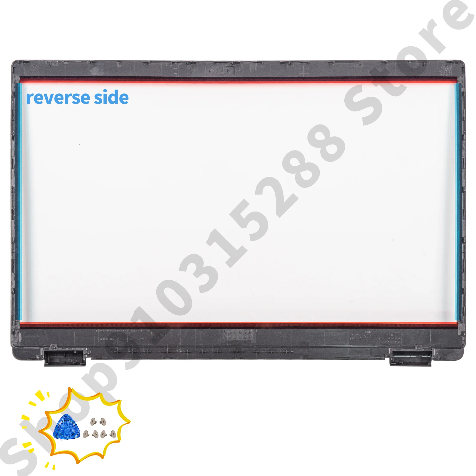 Abdeckung Für Latitude E 3510 3510 Laptop LCD Back Cover Oben Hinten Deckel Bildschirm Zurück Abdeckung Vordere Lünette Rahmen Lünette Oberen Unten 08XVW9