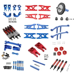 Metal Upgrade Front Rear Swing Arm CVD Steering Cup Axle Mount Hex Adapter Gearbox for 1/10 Arrma Senton Typhon Big Rock