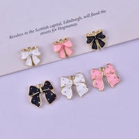 10pcs Fashion Bow Metal Charms for Jewelry making