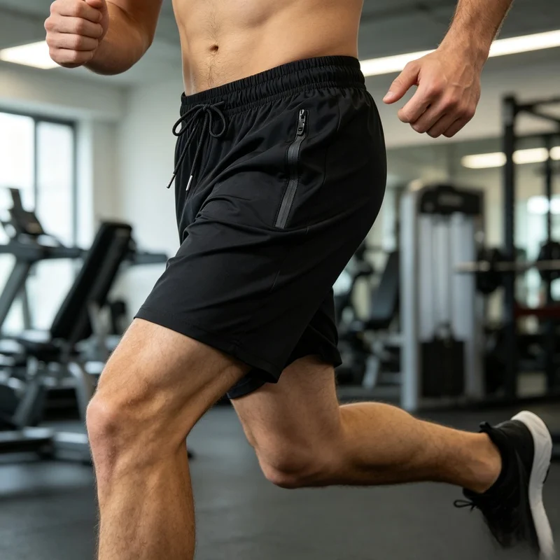 Running Shorts For Men Summer Ice Silk Sports Shorts For Men Five Quarter Shorts For Men Plus Size Quick Drying Pants For Men