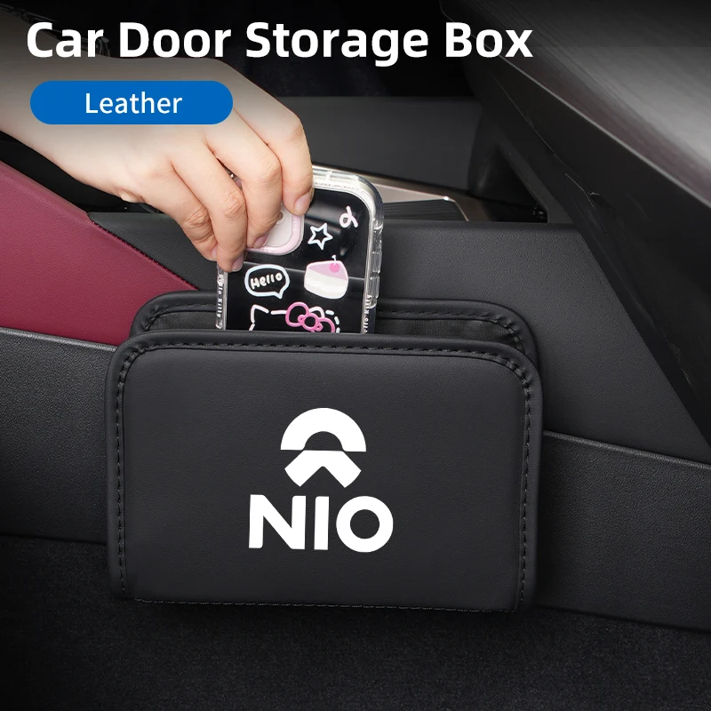 

Universal Leather Car Center Console Storage Box For Nio EC6 ES6 ES8 ES7 ET5 ET7 EP9 EVE 2021 2022 2023