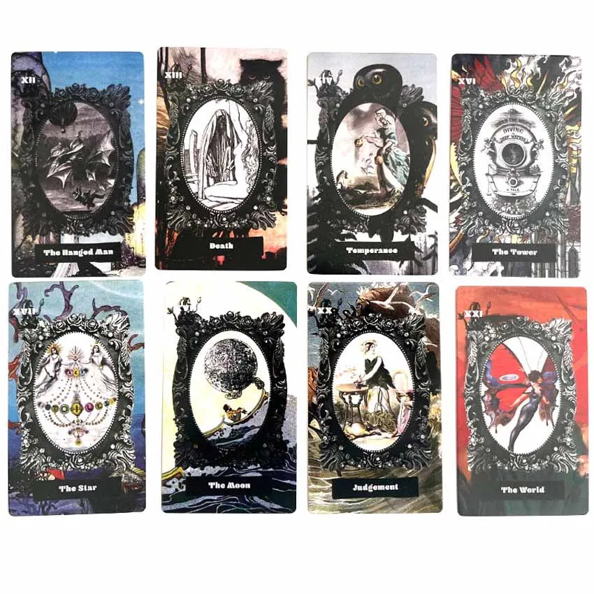 12x7 cm Seawitch Tarot Paper Manual Card Games