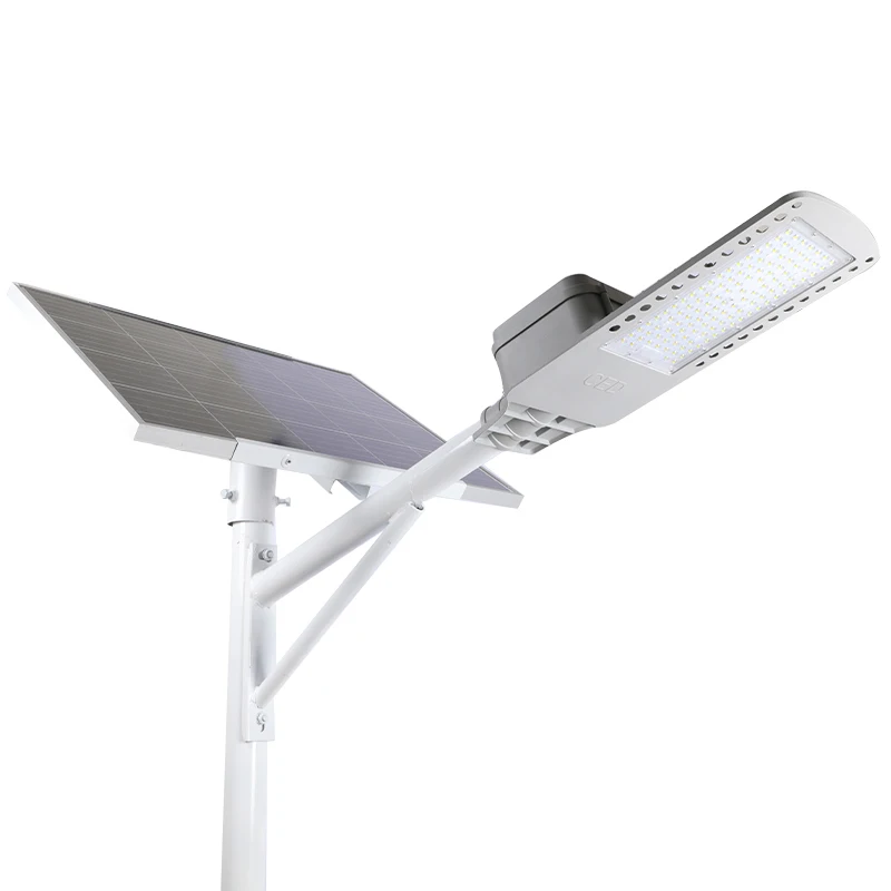 

Oem Hot Sale Outdoor 80w Split Solar Led Solar Street Light With Solar Panel Street Garden Led Lamp