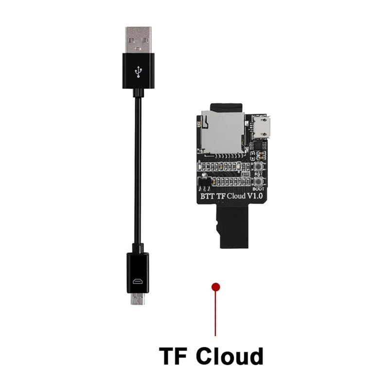 Description Picture 4 of itemF3KE 3D Printer Parts SD Cloud TF Cloud V1.0 Wireless Transmission Module For SKR MINI E3 SKR V1.4 Motherboard