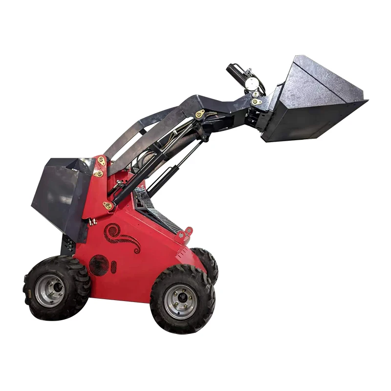 Compact Skid Steer Loader EPA CE Approved, Small Loader for Garden, Farm & Municipal Work