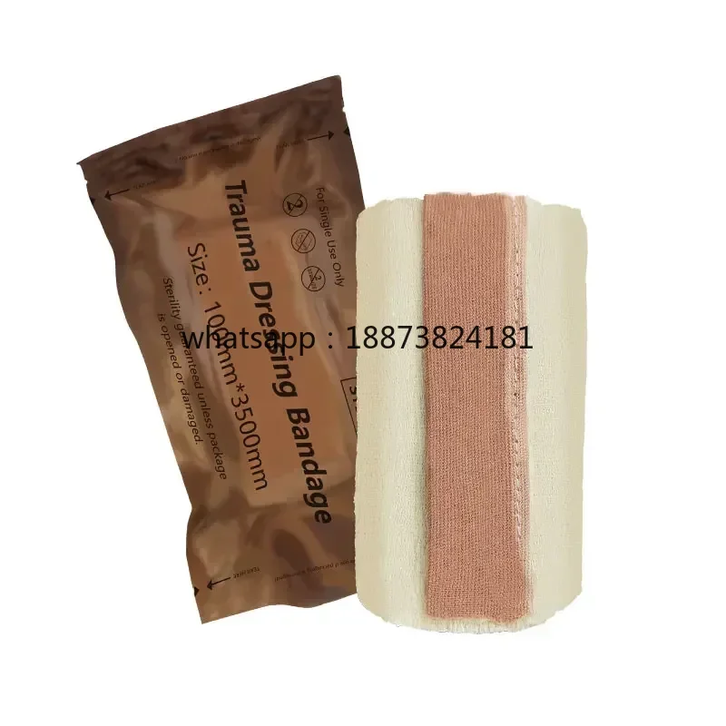 A-Shield Sample Available 50% OFF Trauma Kit Emergency Bandage Long Stretch Self-Adhesive Bandages fast shipping