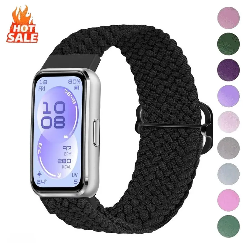 Nylon geflochtenes Schlaufenarmband für Huawei Band 11/11Pro Armband für Huawei Watch 11/11Pro Gürtel Correa