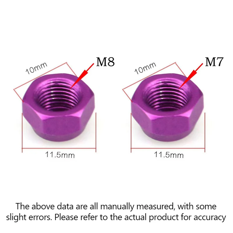 M7M8 Fishing Baitcasting Reel Nut Modified Colorful Fishing Reel Handle Nut Bait Casting Baitcast Reel For Left/Right Hand image 6