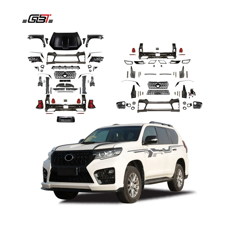 

Заводской хит продаж, комплект для переоборудования GBT 2010-2017 Prado 150–2021 E, детали для настройки бампера для модели Land Cruiser 150 Prado