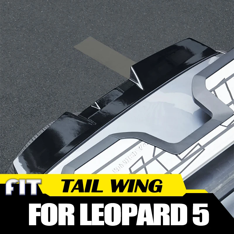 

Auto Sports AK Model Tail Wing Suitable for BYD Leopard 5 2023 2024 Modified Paint Fixed Wing Spoiler Car Exterior Accessories