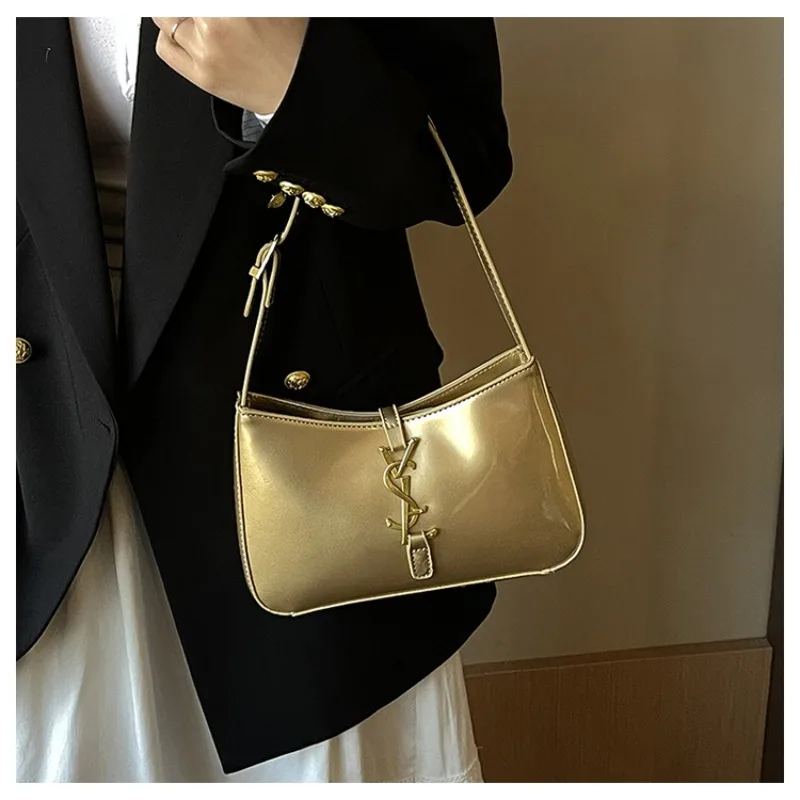 

Designer Shoulder Bag Luxury Top Handle Purse Chic Work Tote Trendy Crossbody for Women - Premium Vegan Leather Office Commuter