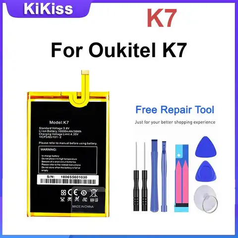 K7 Mobile Phone Battery For Oukitel K7 Li-ion Polymer Batteries